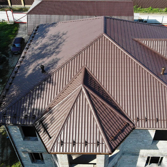 Монтаж сложной крыши и кровли в Карасуке и Новосибирской области